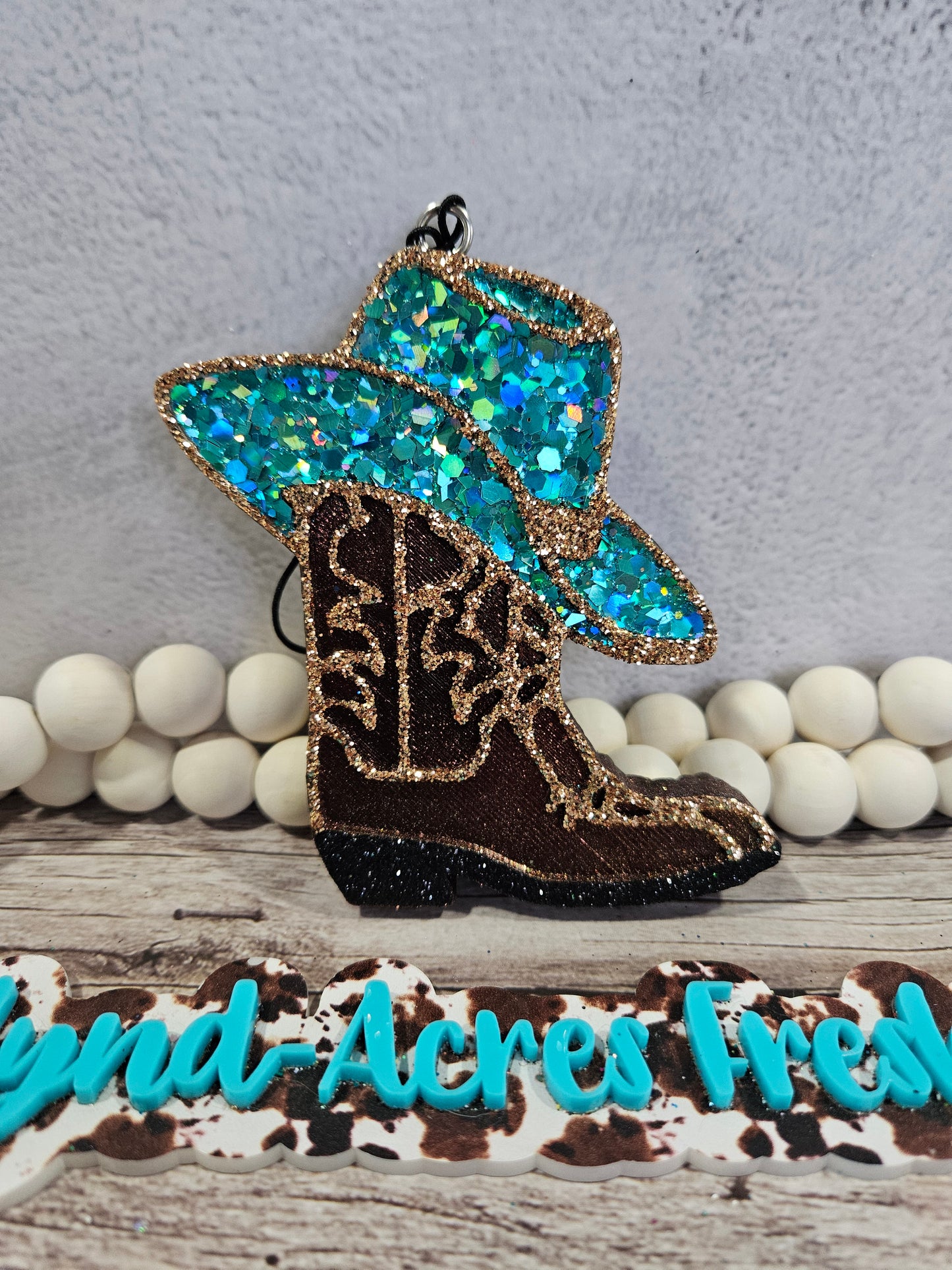 Cowgirl Boots and Hat
