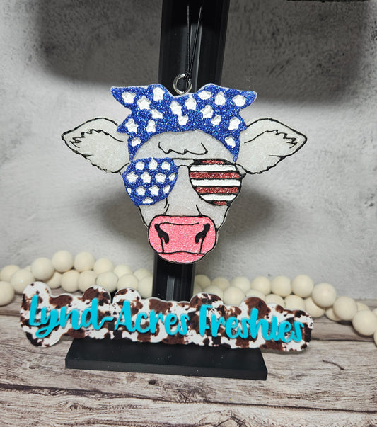 Patriotic Cow