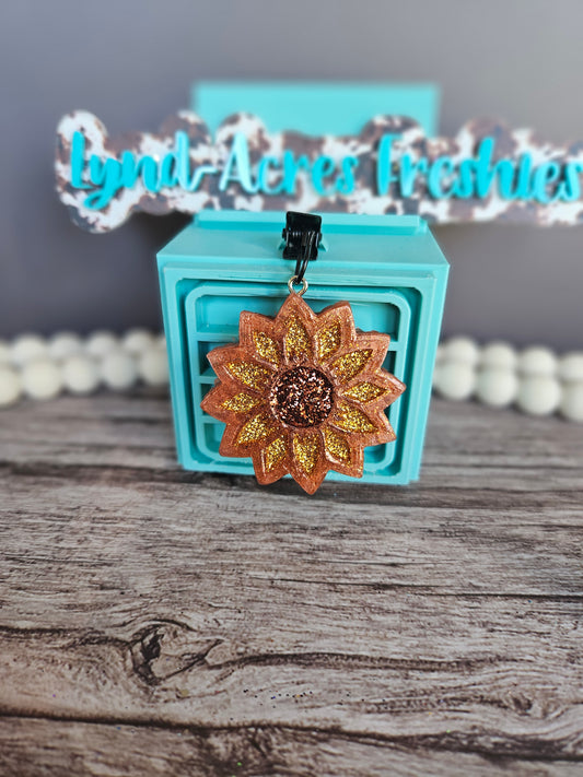 Sunflower Vent Clip