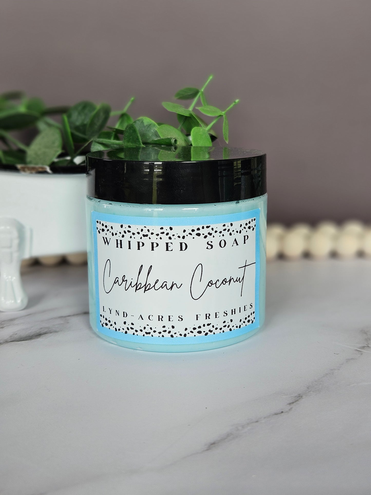Caribbean Coconut Whipped Soap 6oz
