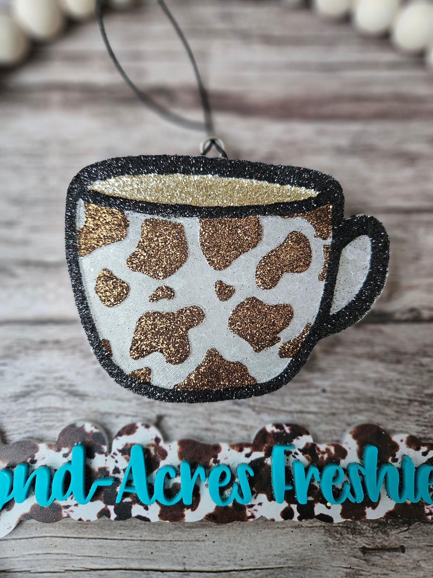 Cow Print Coffee Cup
