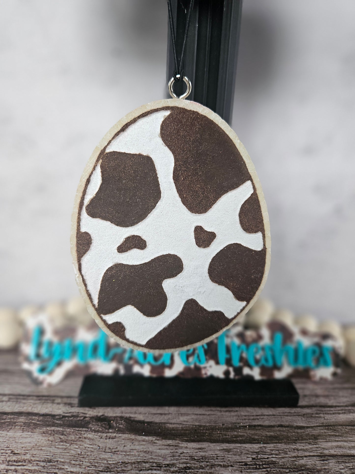 Cow Print Egg