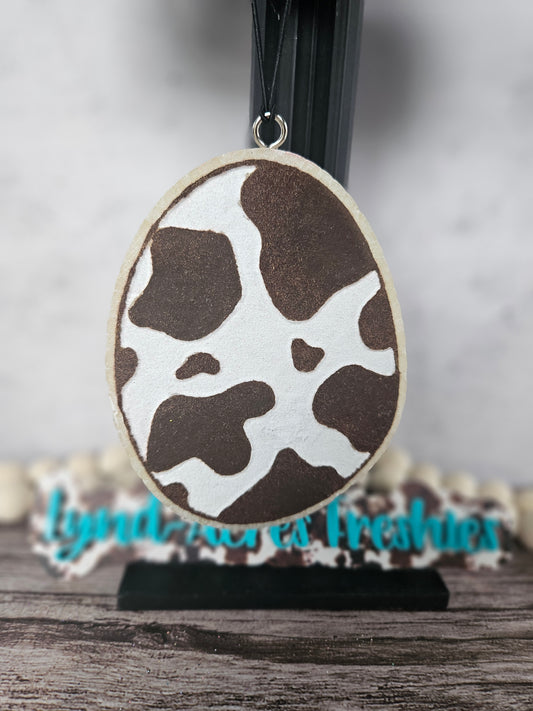 Cow Print Egg