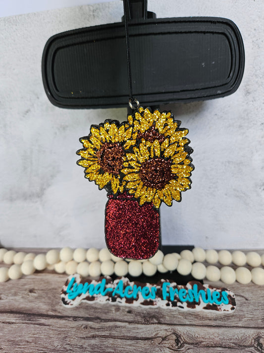 Jar of Sunflowers