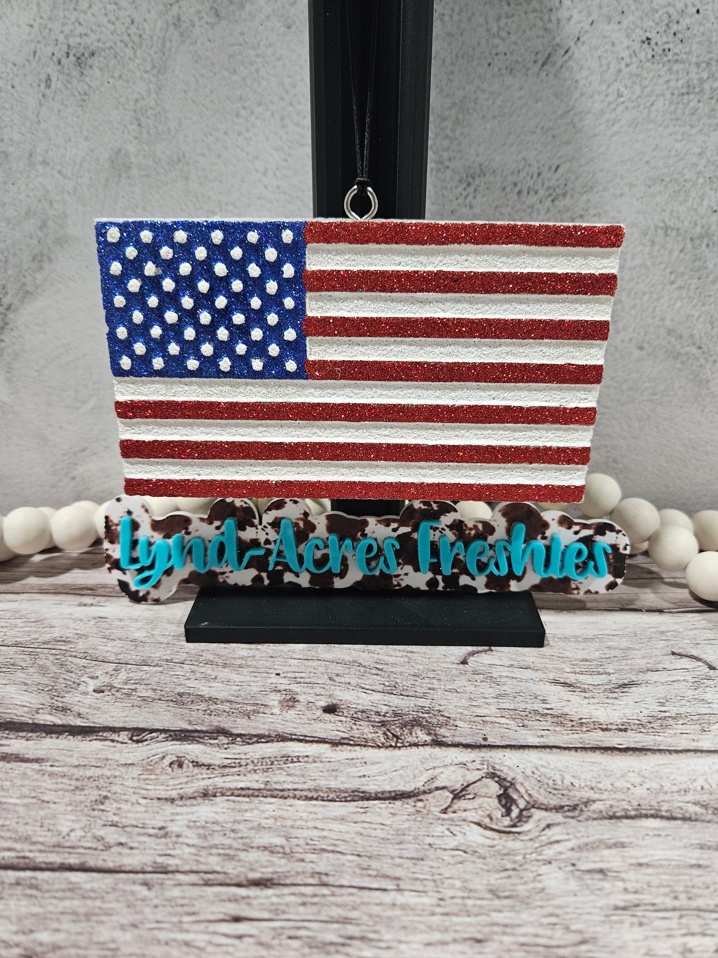 Glittered Flag