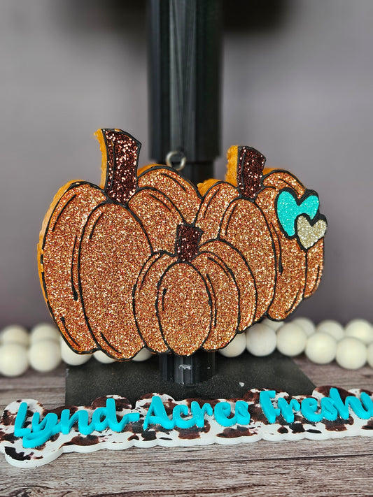 Pumpkins with Hearts