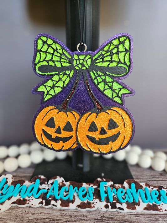Halloween Pumpkin Cherries