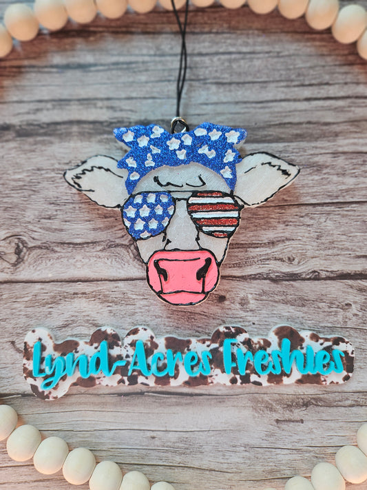 Patriotic Cow