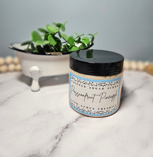 Passionfruit Pineapple Whipped Sugar Scrub 6oz