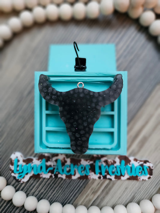 Bull Skull Vent Clip