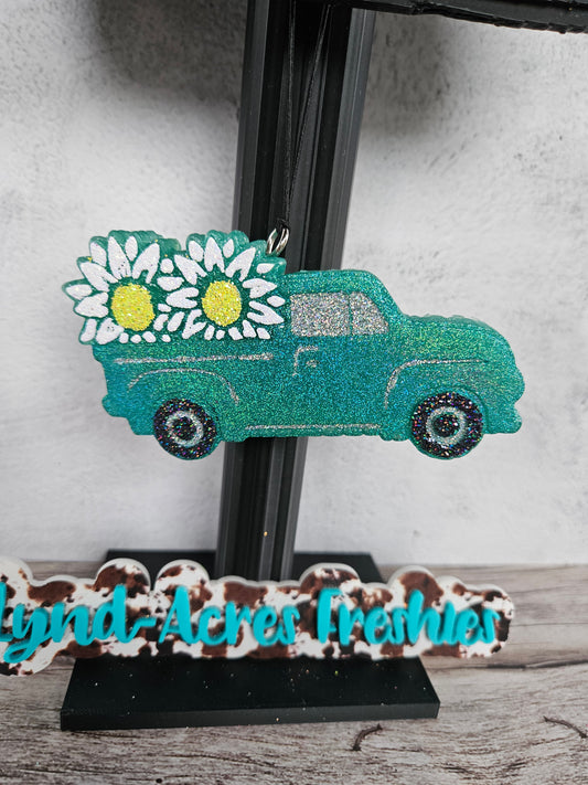 Truck with Flowers