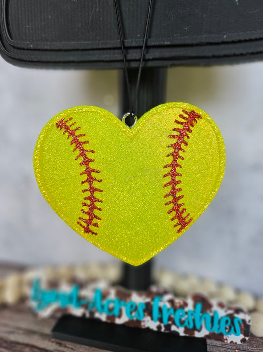 Softball Heart
