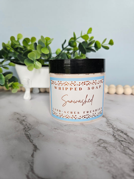 Sunwashed Whipped Soap 6oz