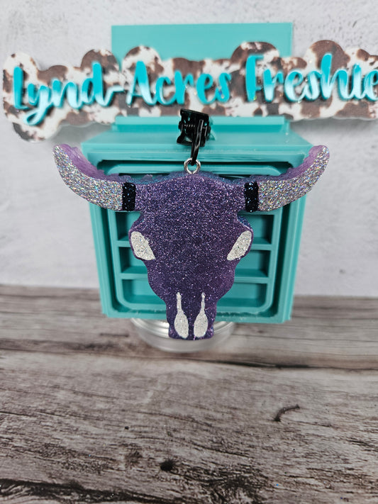 Bull Skull Vent Clip