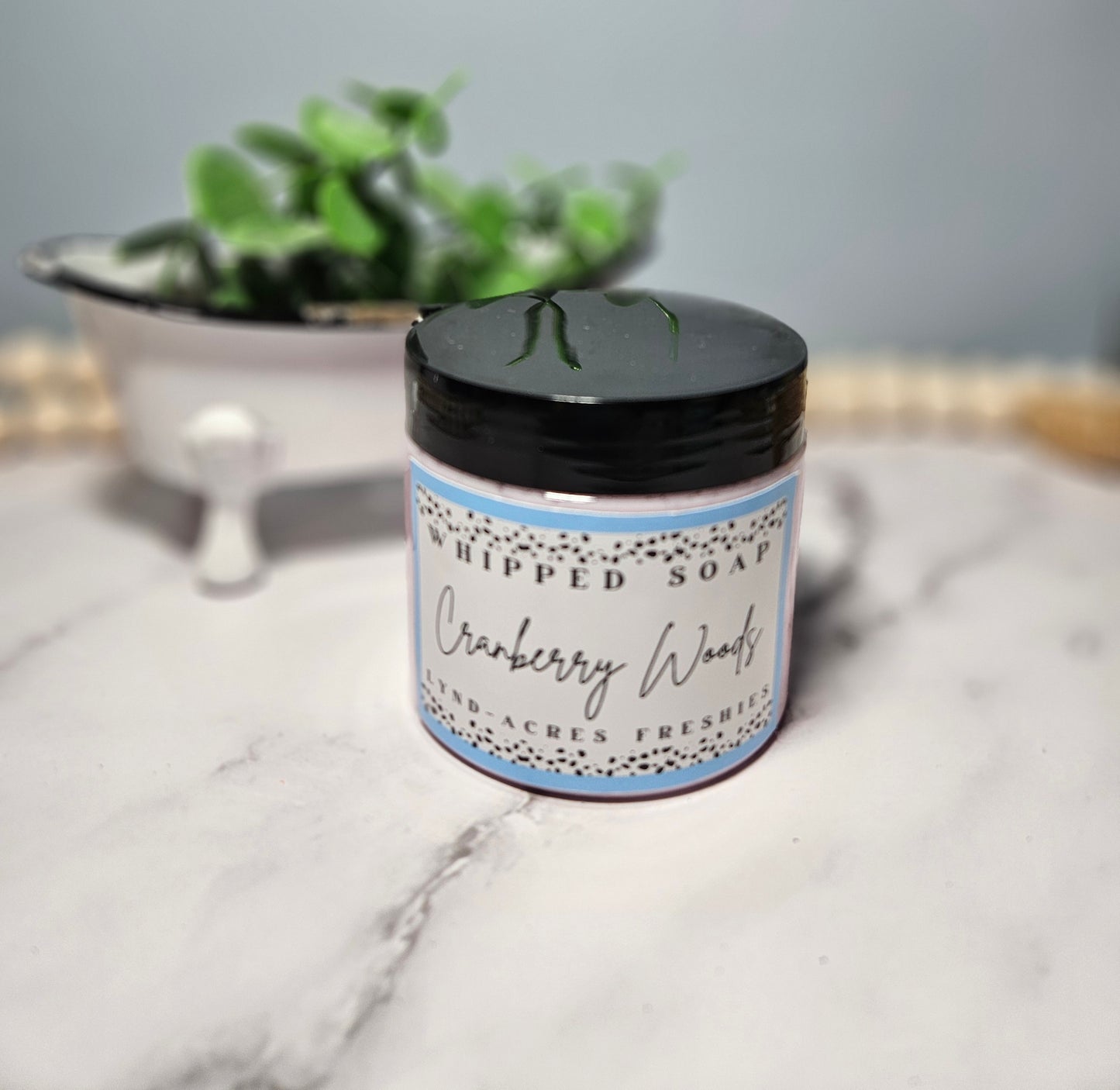 Cranberry Woods Whipped Soap 6oz