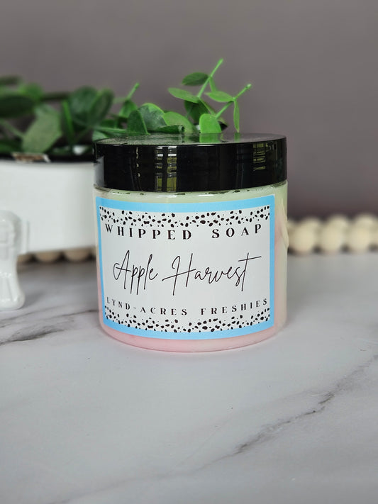 Apple Harvest Whipped Soap 6oz