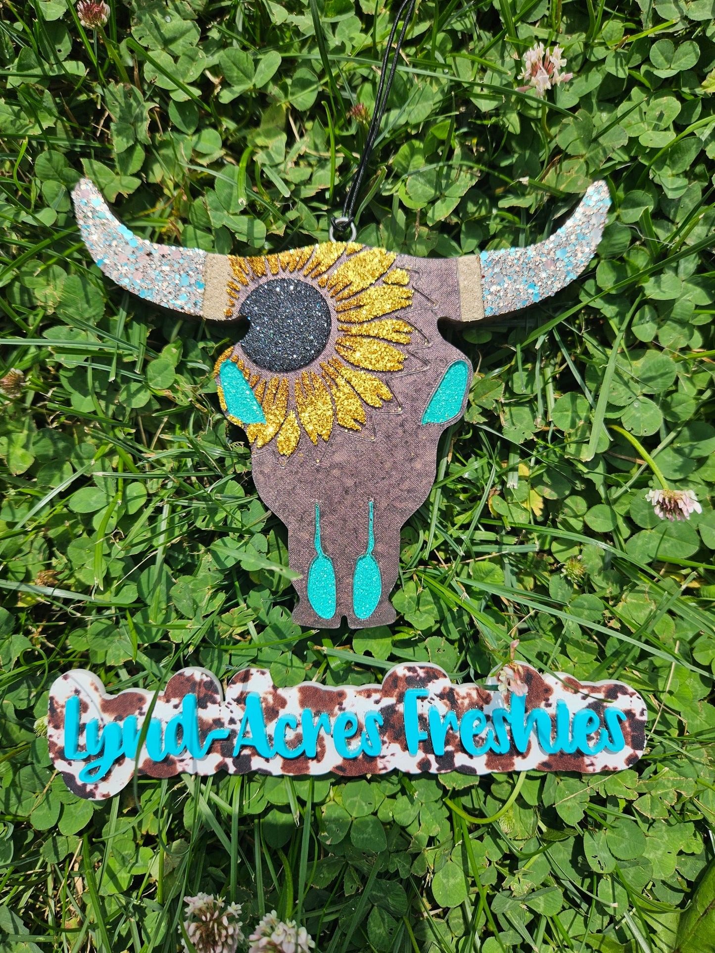 Sunflower Bull Skull
