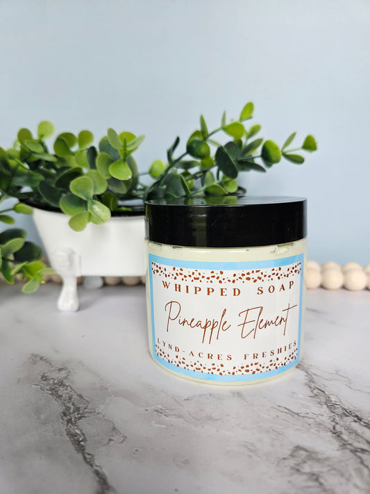 Pineapple Element Whipped Soap 6oz