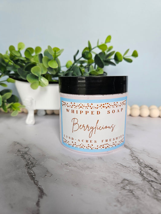 Berrylicious Whipped Soap